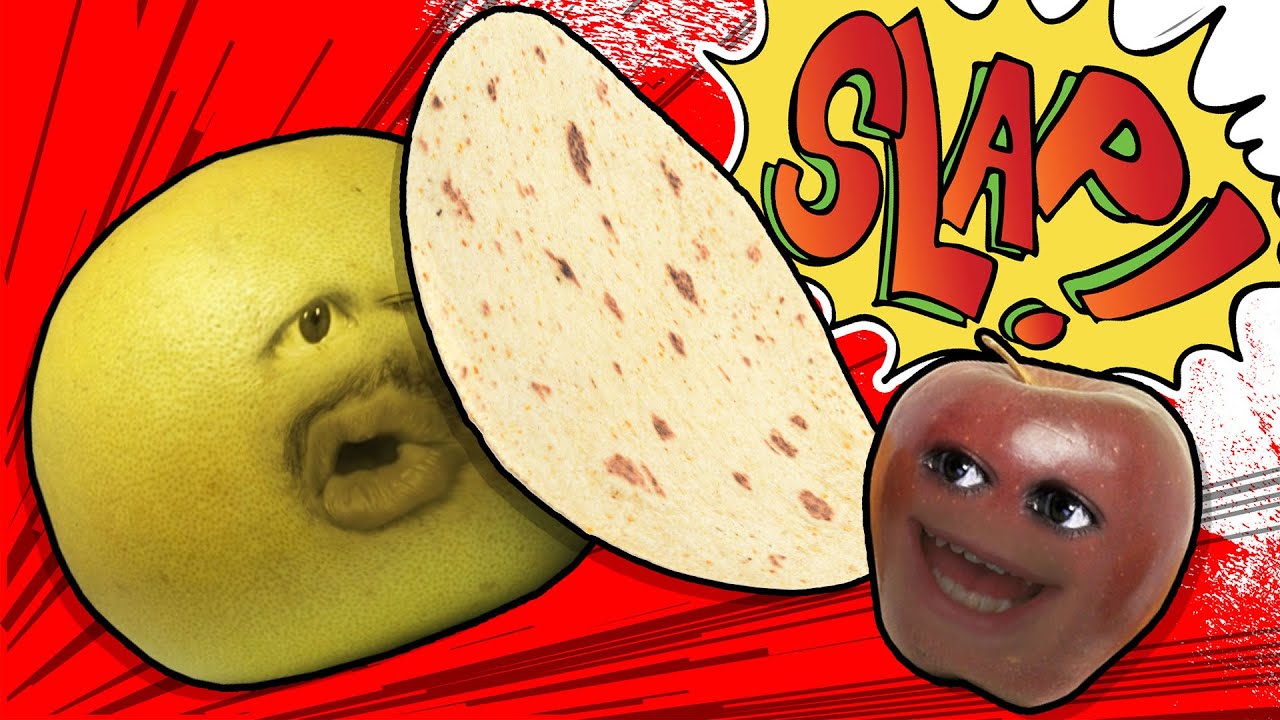Annoying Orange - 100MPH Tortilla Slap Challenge!