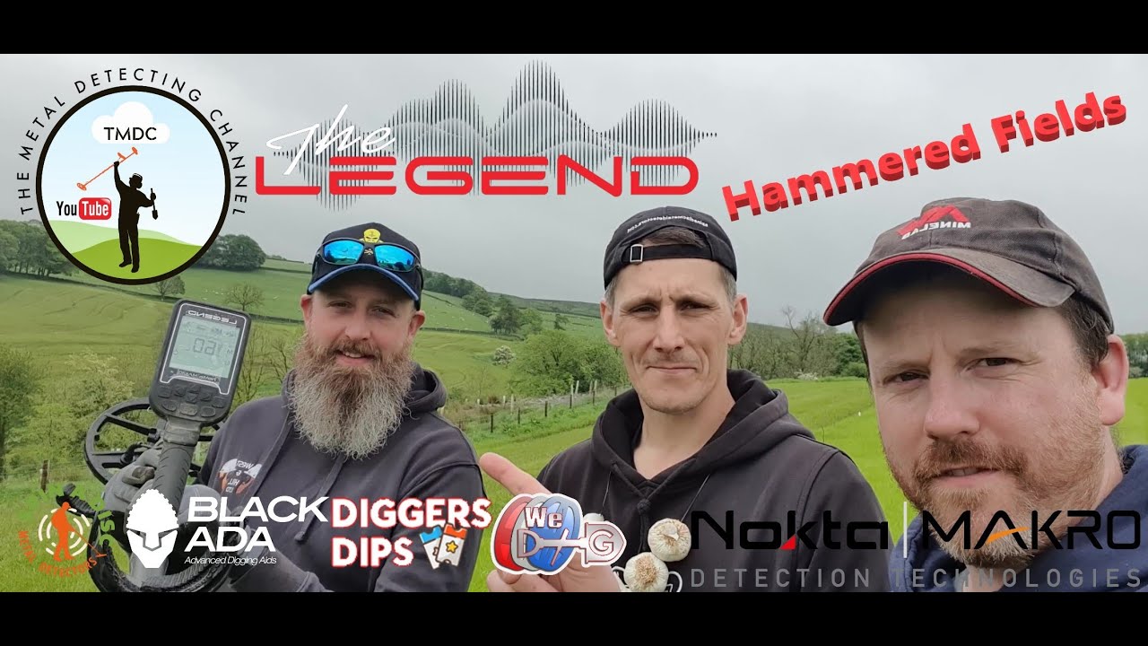 Nokta Makro LEGEND on the Hammered Fields. Metal Detecting UK