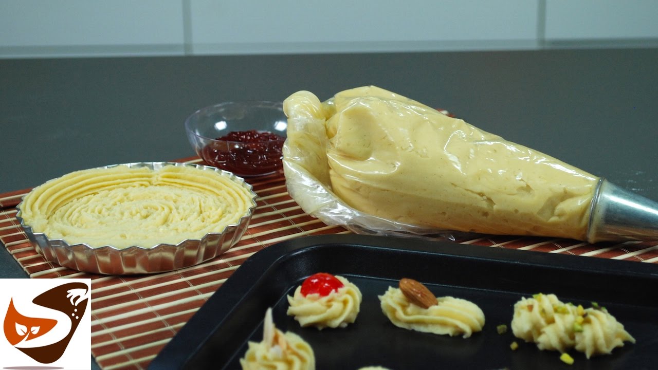 Pasta frolla montata, per biscotti e crostate friabili, adatta anche per la sparabiscotti - Dolci