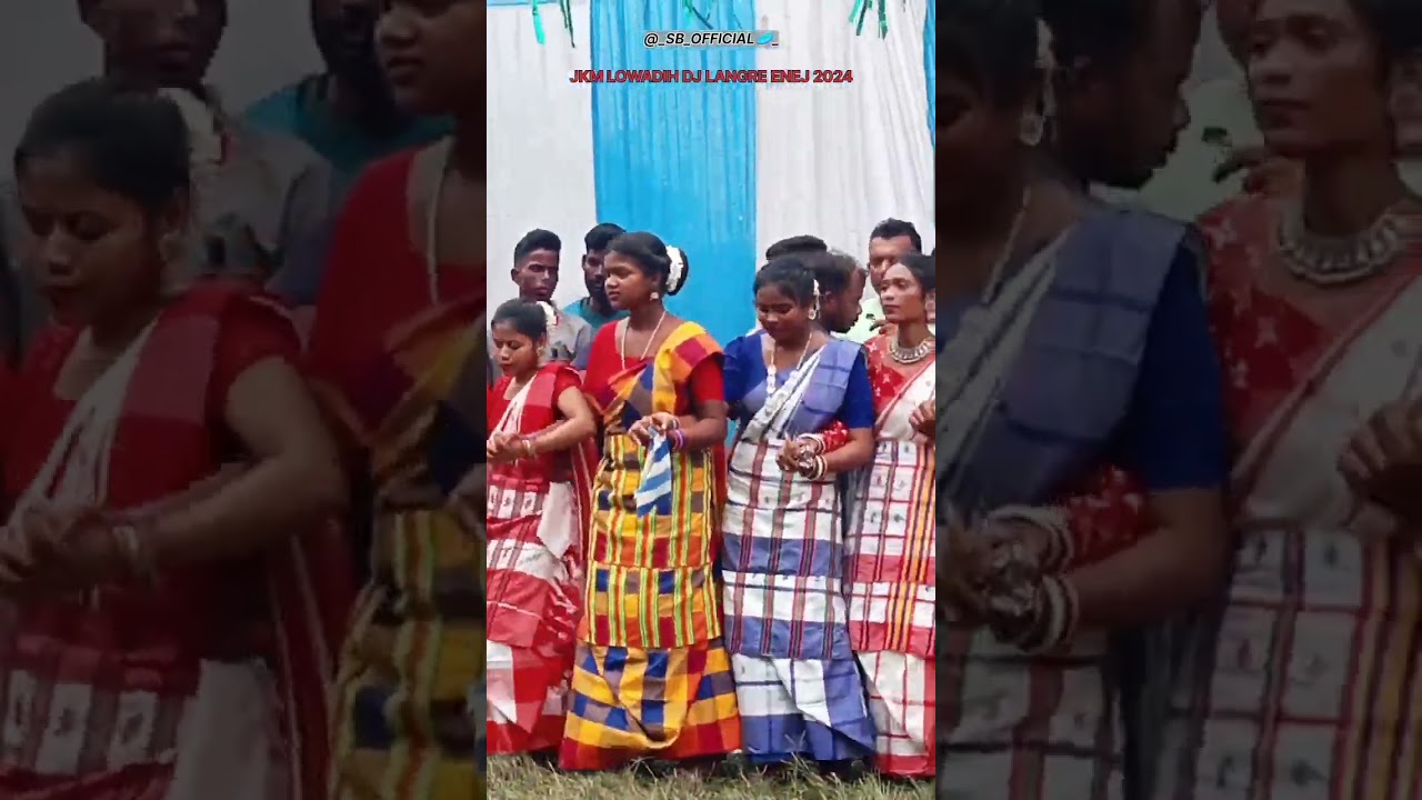 DJ LANGRE ENEJ AT-LOWADIH #santhali #traditionalvideo #shorts #viralreels 🖇️🥀@sarnaboyofficial-c6y