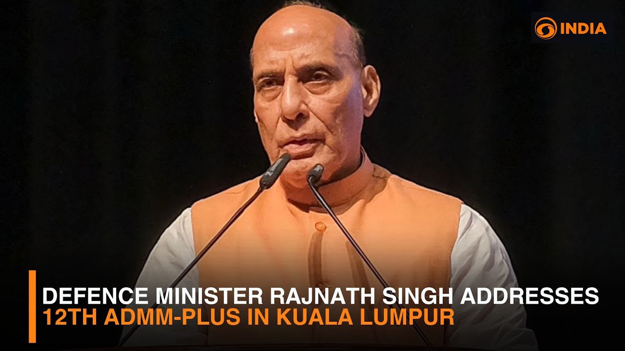 Defence Minister Rajnath Singh Addresses 12th ADMM-Plus in Kuala Lumpur