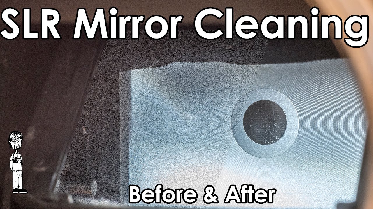 Clean a DSLR or SLR Camera Mirror -- Blower, Brush, & Tissue -- Basic Camera Care & Maintenance