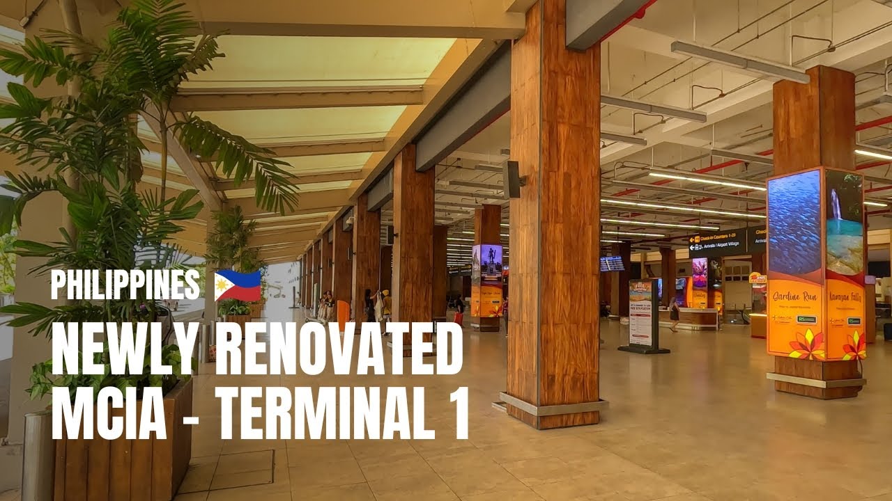 🇵🇭 [4K] The New Look of Mactan-Cebu International Airport – TERMINAL 1 | Walking Tour | Philippines