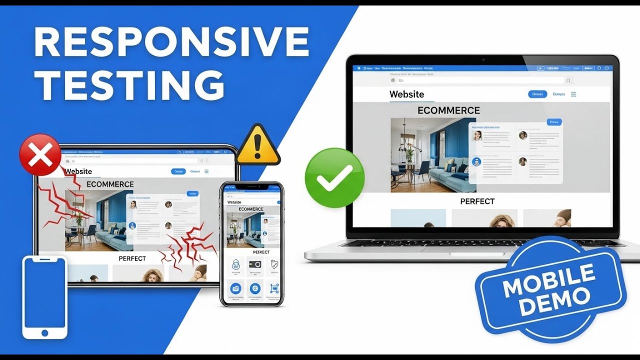 Manual Testing Course Part 5 - Website Responsiveness Testing with Demo