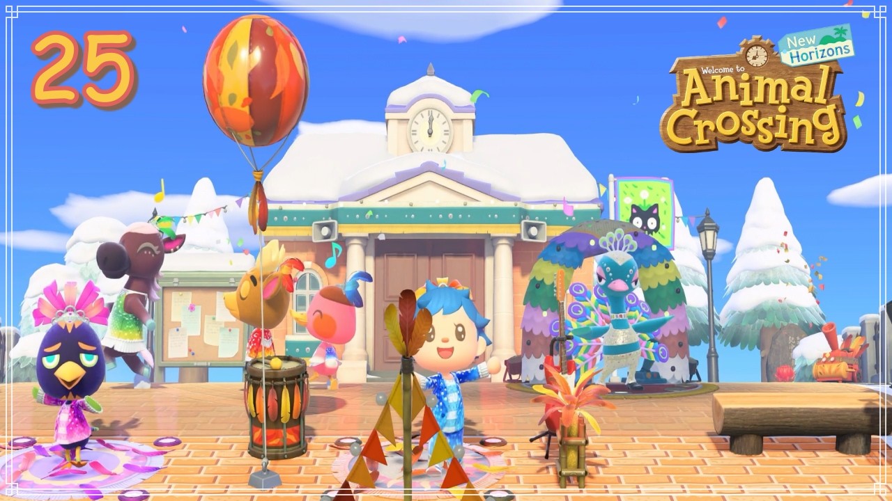 Animal Crossing: New Horizons  Nintendo Switch 2 Edition #25 - Dzień FESTIWALU Pave i  wesołe tańce