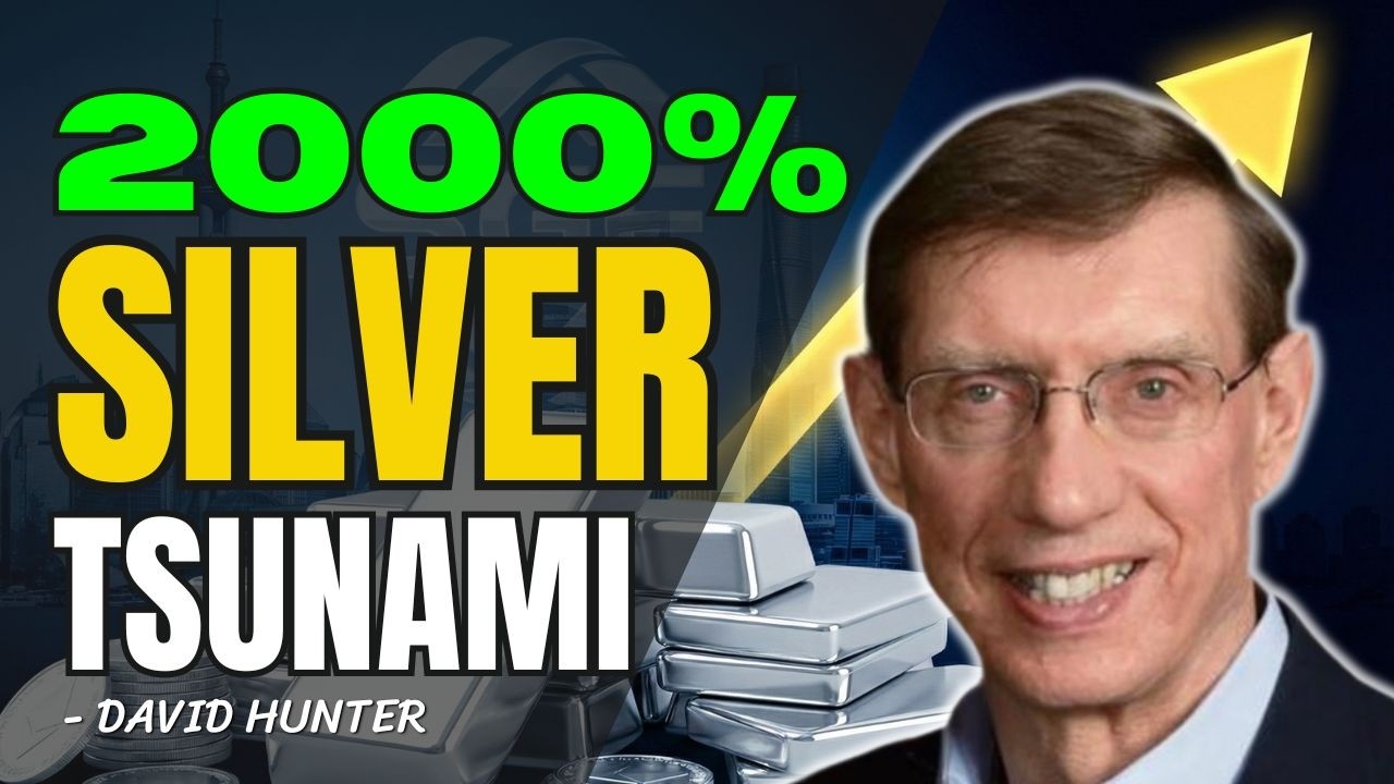 💰 2000% SILVER Revaluation! Parabolic Melt Up Rally Still in Play! $180 Silver Next | David Hunter