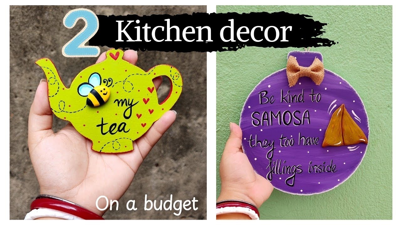 2 Amazing Kitchen DIY | Kitchen Decorating Ideas | Kitchen Decor DIY