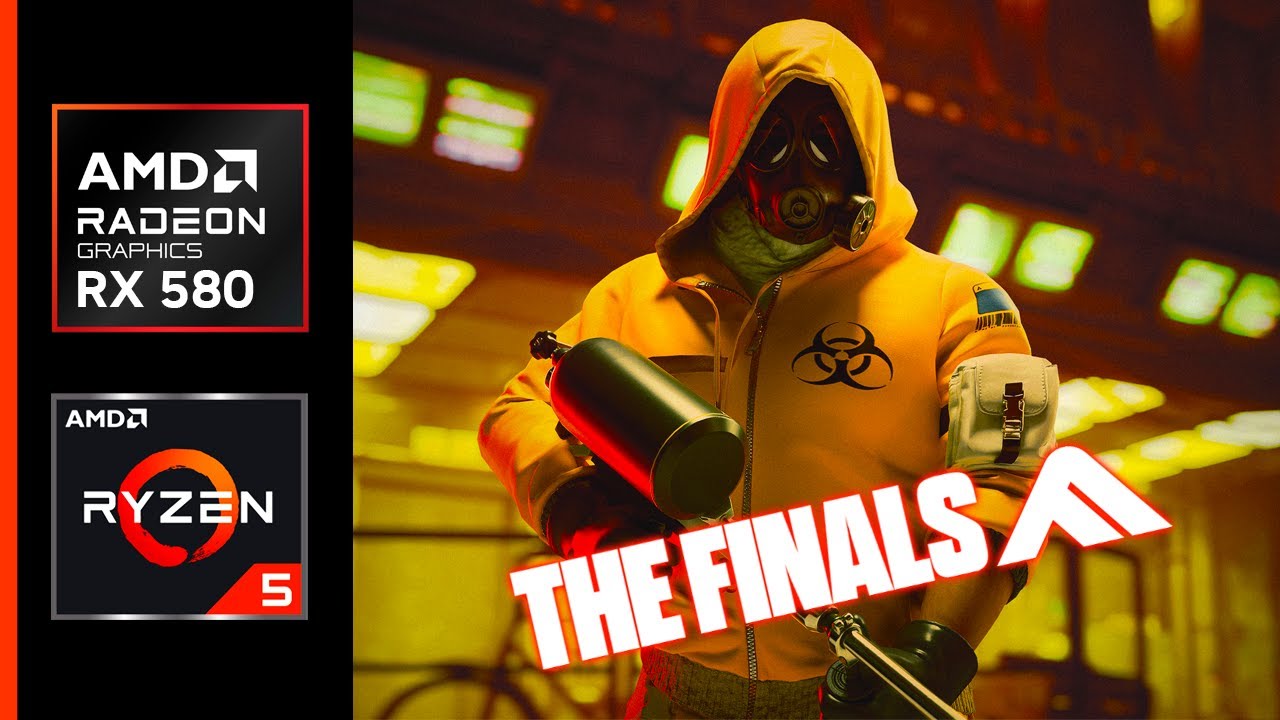 The Finals - Roda na RX 580 ? - Teste com Ryzen 5 5500 + 16gb Ram