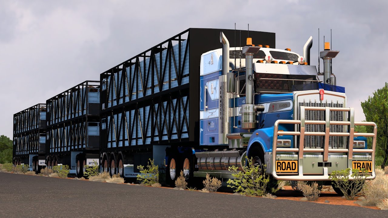 Australian Truck Simulator Kenworth T909 Rytrans PT1