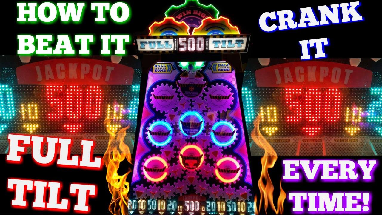 How To Beat it Full Tilt Arcade Getting Tons of Jackpots! Dave & Busters Arcadejackpotpro