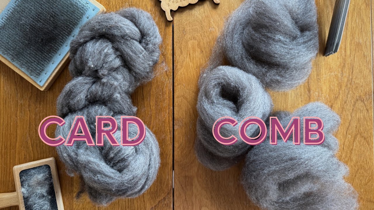 Combing vs Carding