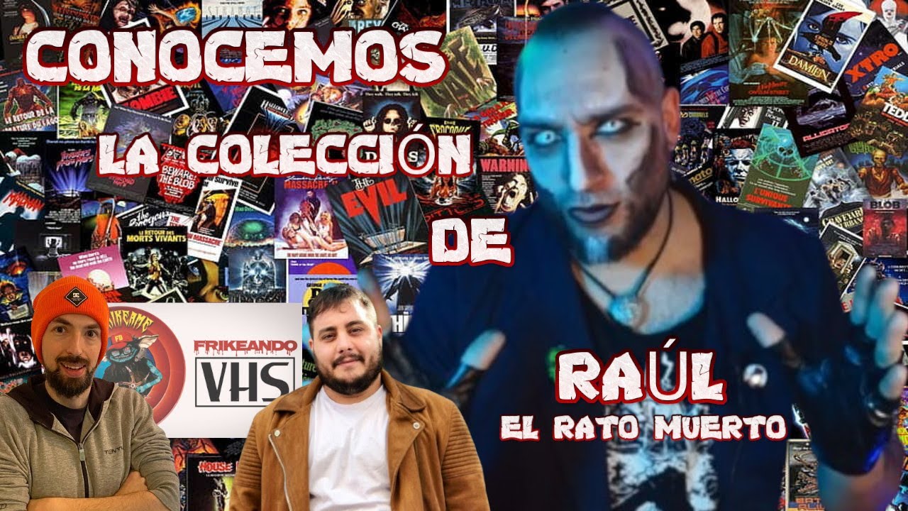 CONOCEMOS la COLECCIÓN de VHS de @ElRatoMuerto | RECOMENDACIONES de PELICULAS OLVIDADAS