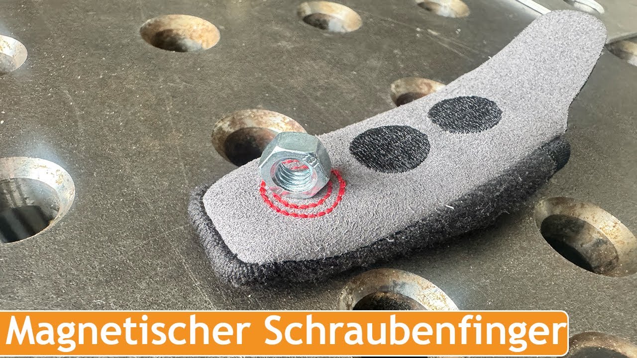 Montage-Fingerling der Problemlöser für verflixte Montagearbeiten ein cleverer Helfer in Zwangslagen