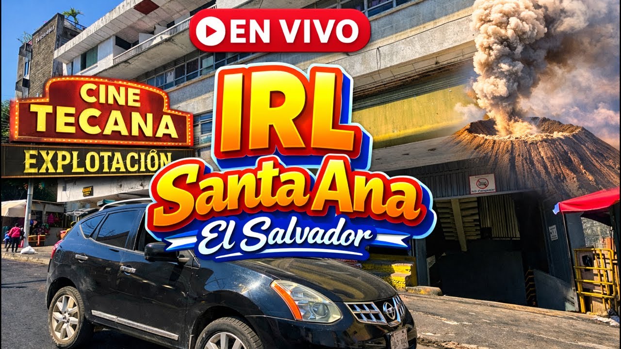está en vivo explorando el ex cine Tecana ￼ Santa Ana