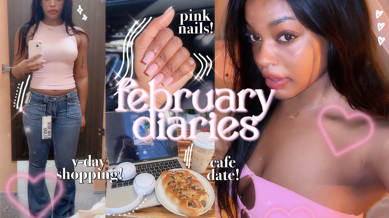 DAYS IN MY LIFE 🎀 first days of february, valentine&rsquo;s day prep & follow me around!