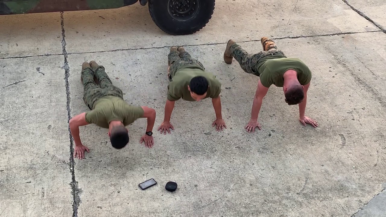 Bring Sally Up Challenge- USMC Pushup