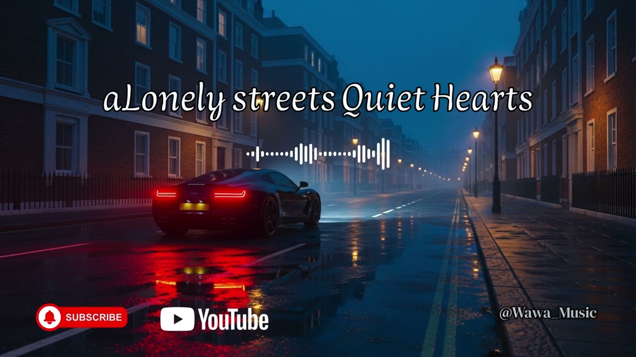 aLonely Street Quiet Heart | English Night Drive 2026