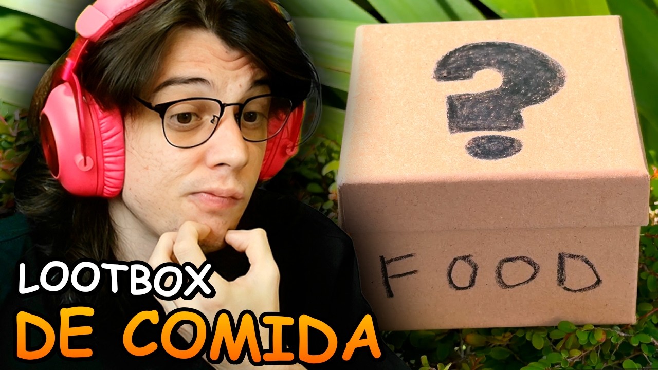 LOOTBOX SÓ QUE DE COMIDA!