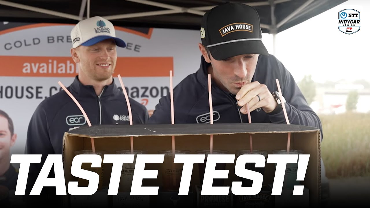 Alexander Rossi vs. Christian Rasmussen: Ultimate Java House Taste Test | INDYCAR