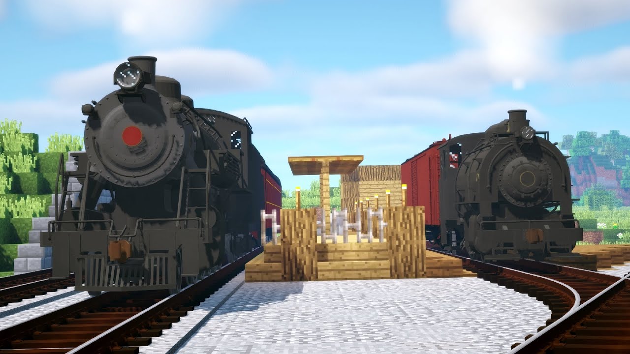 Building MORE TRACKS for the Minecraft Railroad! [IR Let's Play REBOOT]
