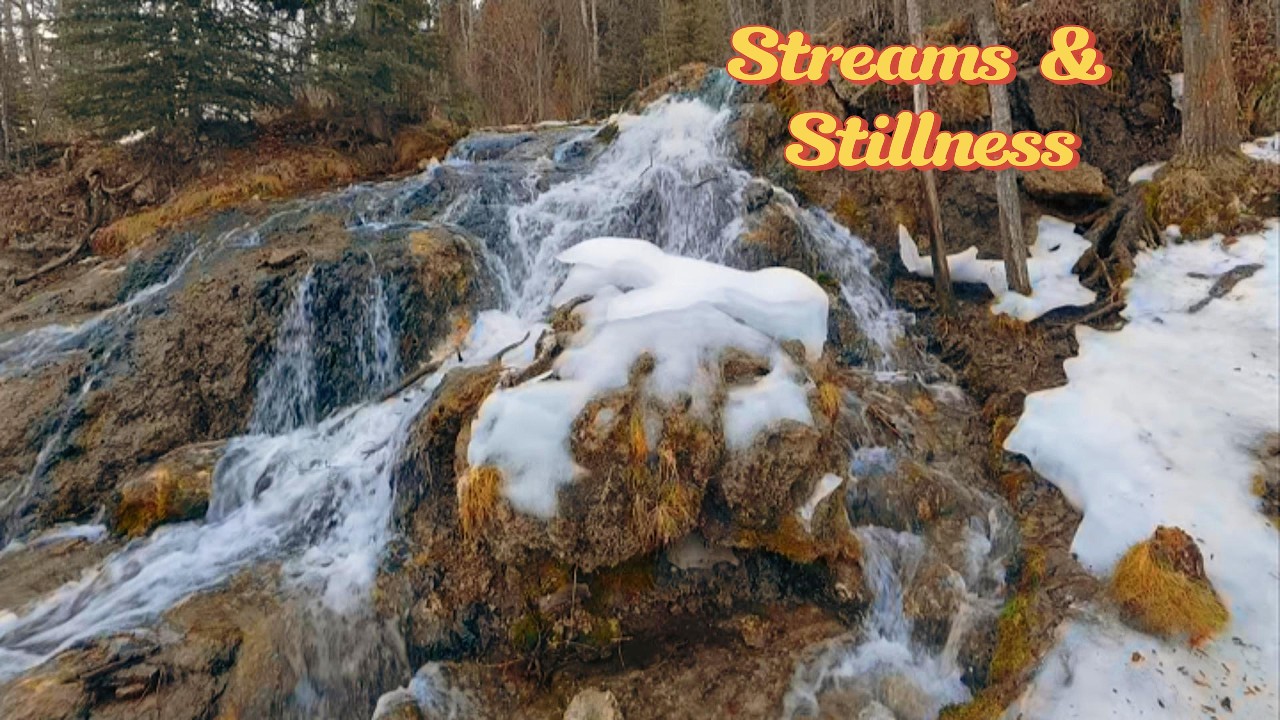 Ambient Piano & Flowing Streams | Big Hill Springs