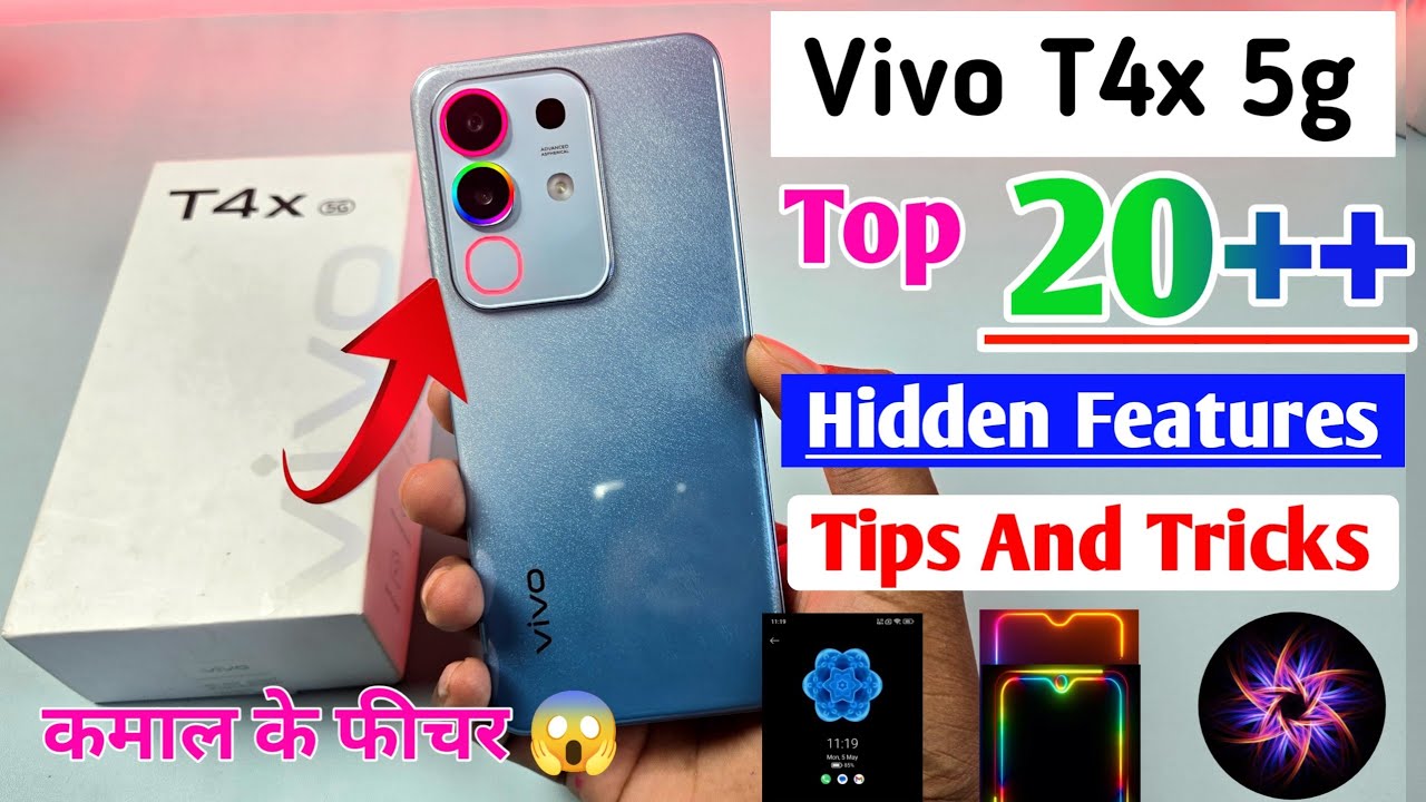 Vivo t4x 5G Tips And Tricks | Top 20++ Hidden Features 🔥 Vivo t4x 5g