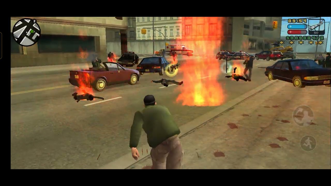 6 STARS WANTED LEVEL in GTA Liberty City Stories