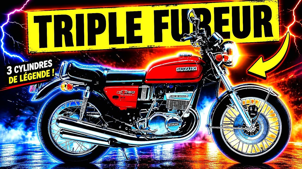 Le moteur 3 cylindres 2 temps qui voulait dominer le monde | Suzuki GT550