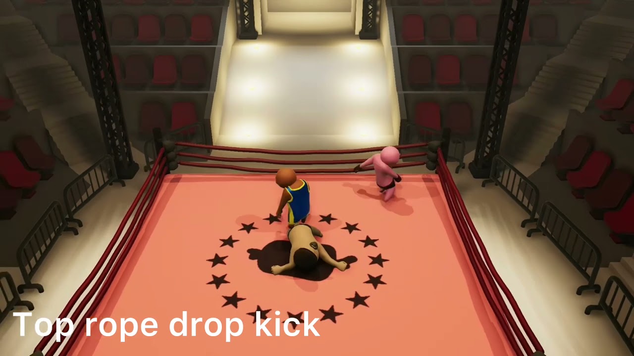 Wwe moves in gang beasts 7
