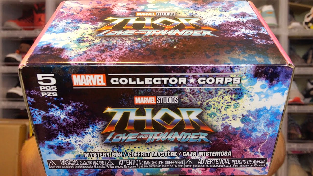 Cracking open the THOR LOVE & THUNDER Funko Pop Mystery Box