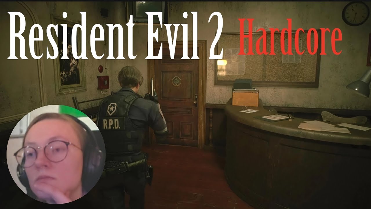 Я ПРИНЯЛА РЕШЕНИЕ. Resident Evil 2 hardcore [3]