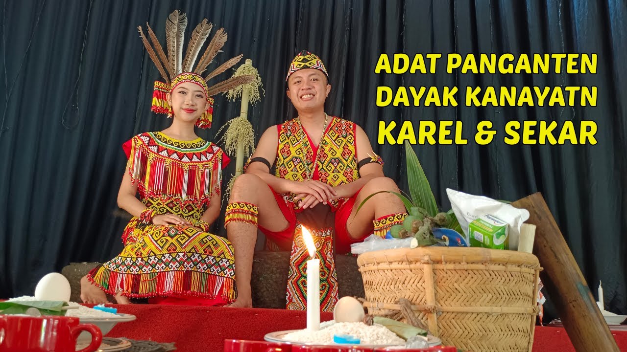 LIVE : ADAT PANGANTEN DAYAK KANAYATN KAREL & SEKAR - 20 JULI 2025