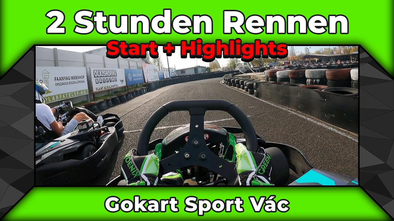 2 Stunden Rennen | Gokart Sport Vác | Start und Highlights