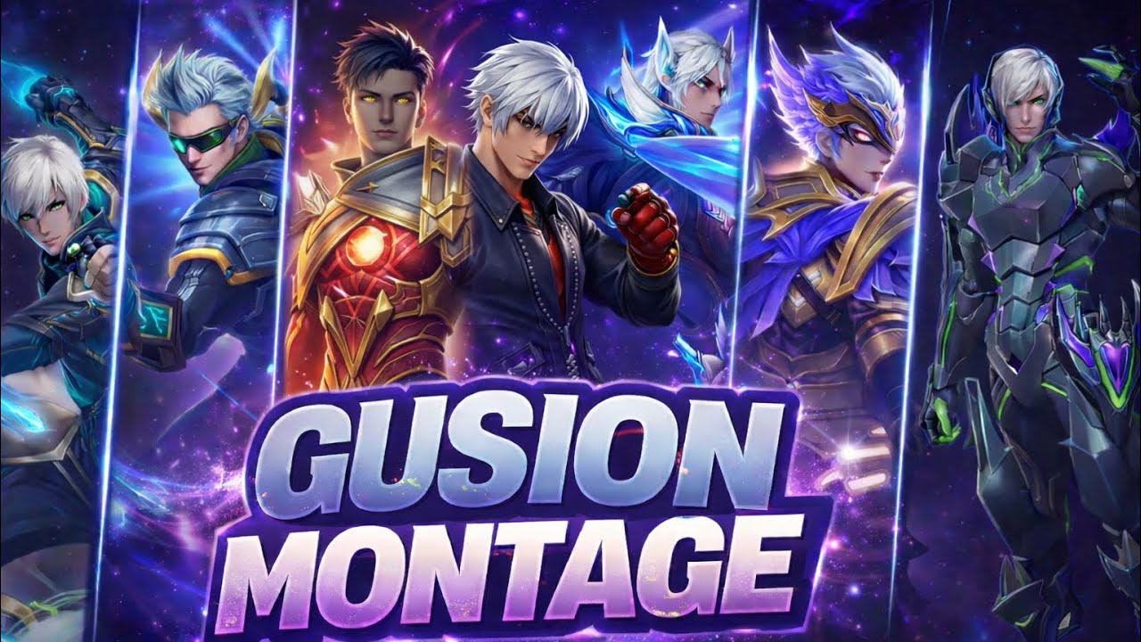 FINALLY TOP GLOBAL GUSION MONTAGE IS OUT!! 🔥|MONTAGE 01| #mobilelegends #gusion 