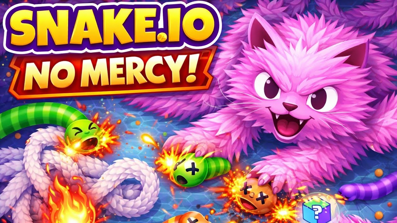 Snake.io High Score Gameplay | No Mercy Mode