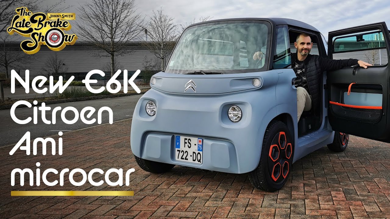 Why the new Citroen Ami is the EV city bubble car 14 year olds can drive // The Late Brake Show