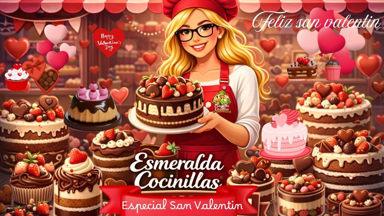 Especial San Valentín Tarta de Fresas y Nata
