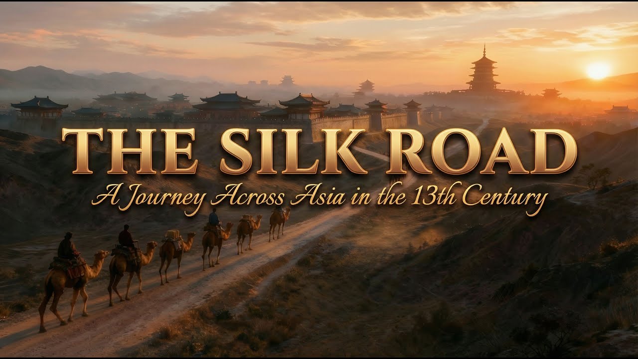 The Silk Road Recreated with AI | A Journey Across Asia in the 13th Century 🐪