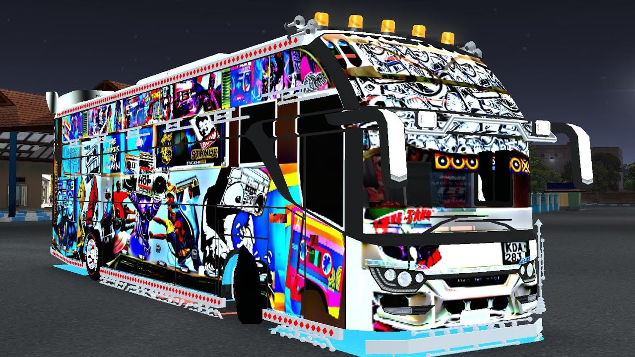 BOOMBOX/KDA/bussid gameplay// SPEED BREAKER//livery boombox version 3.7