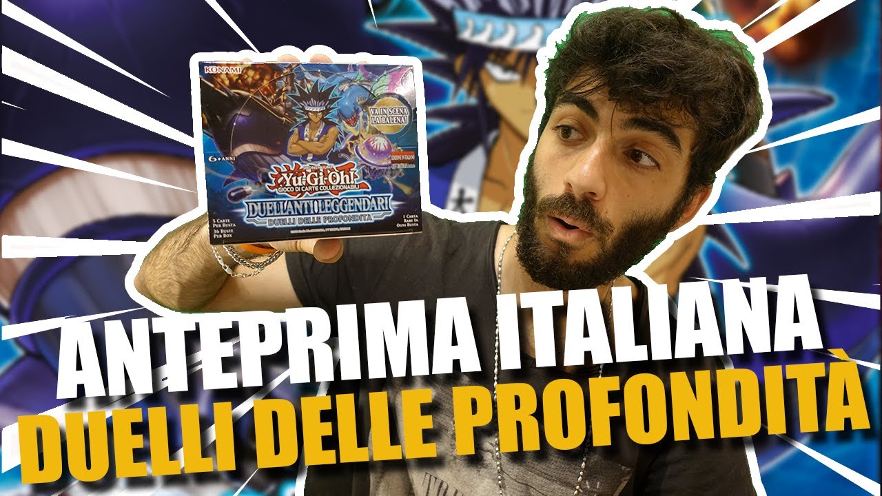 APRO IN ANTEPRIMA ITALIANA IL BOX DI DUELLANTI LEGGENDARI: DUELLI DELLE PROFONDITÀ