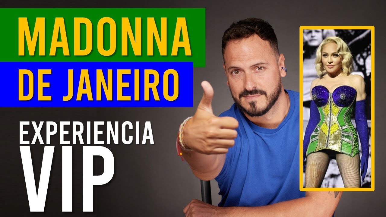 Madonna Palco VIP en Rio de Janeiro! Lo contamos TODO!