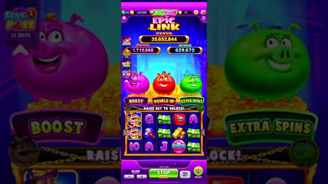 Epic Link Slots Gameplay 60fps