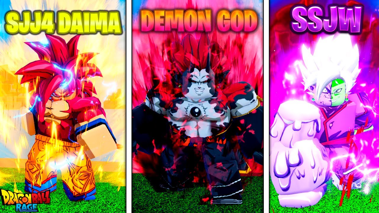 Todas Las Transformaciones de Dragon Ball Rage!😱🔥 (2026) | ROBLOX
