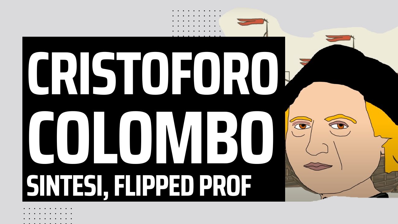 Урок истории о Христофоре Колумбе с рисунками и анимацией от Flipped Prof.
