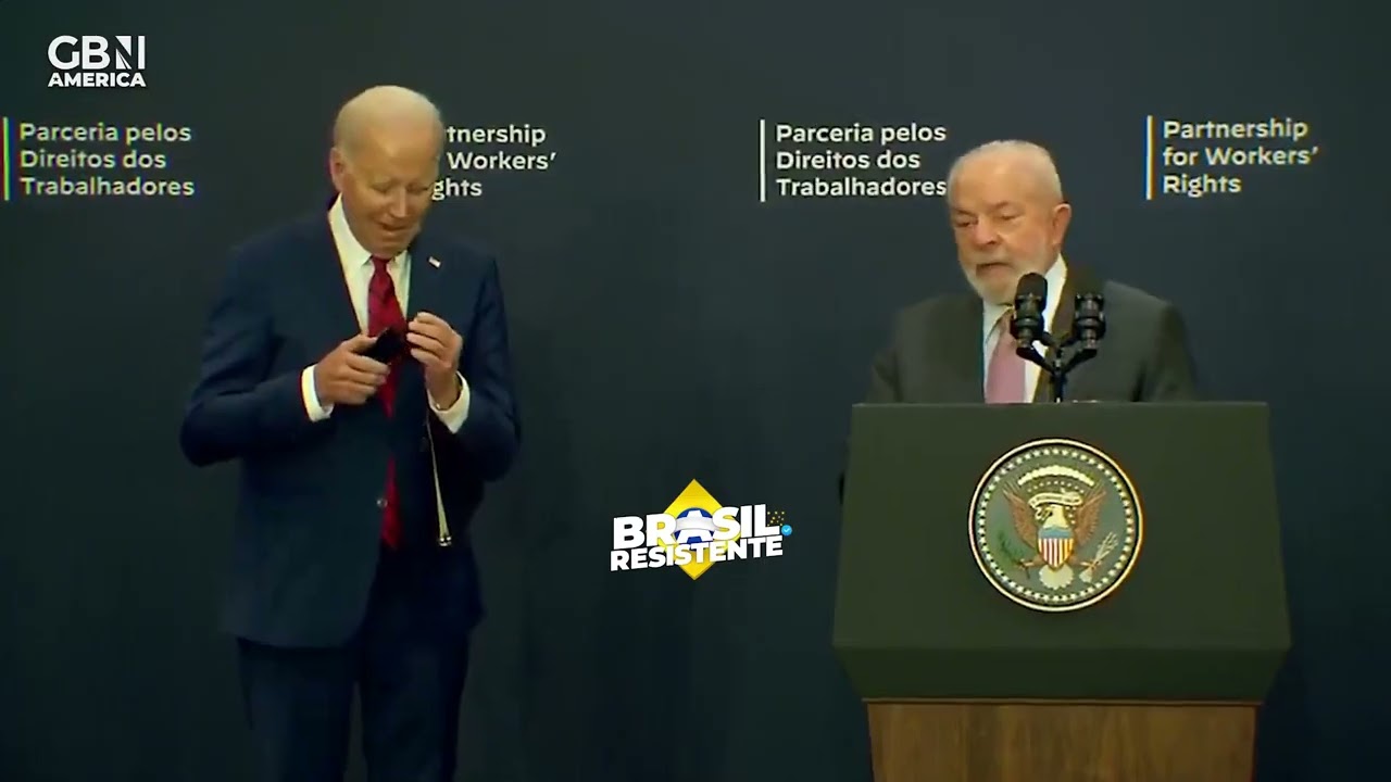 Meeting of Lula's and Biden gigantic shame