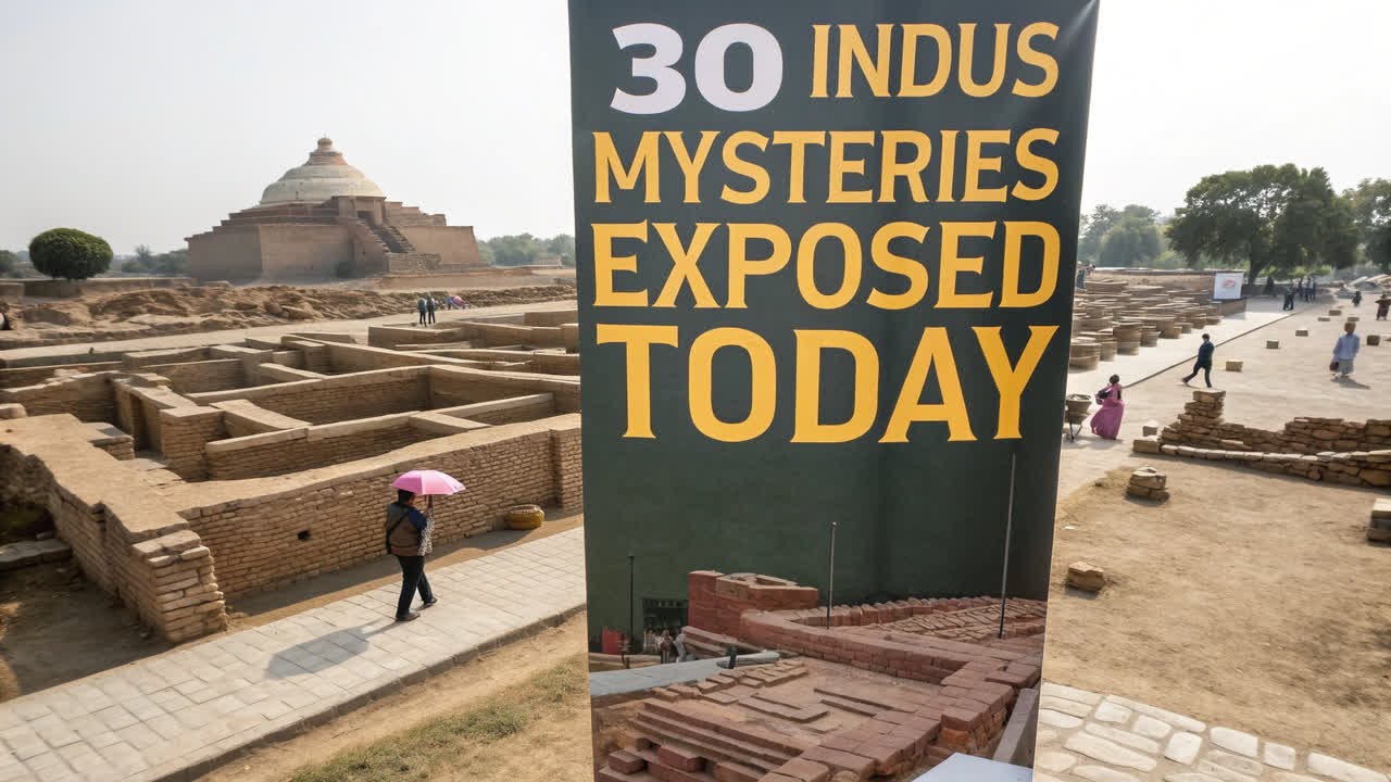 30 Forgotten Mysteries of the Indus Valley Civilization | Secrets Most People Miss