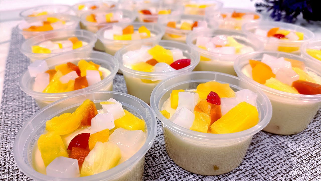 RESEPI Puding Buah-Buahan Anti Gagal  | TIPS Penting Puding Tak Berair