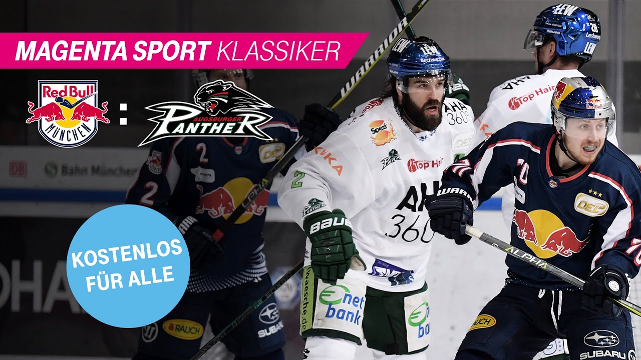 MagentaSport Klassiker | DEL HALBFINALE 2019 - SPIEL 1 I EHC Red Bull München - Augsburger Panther