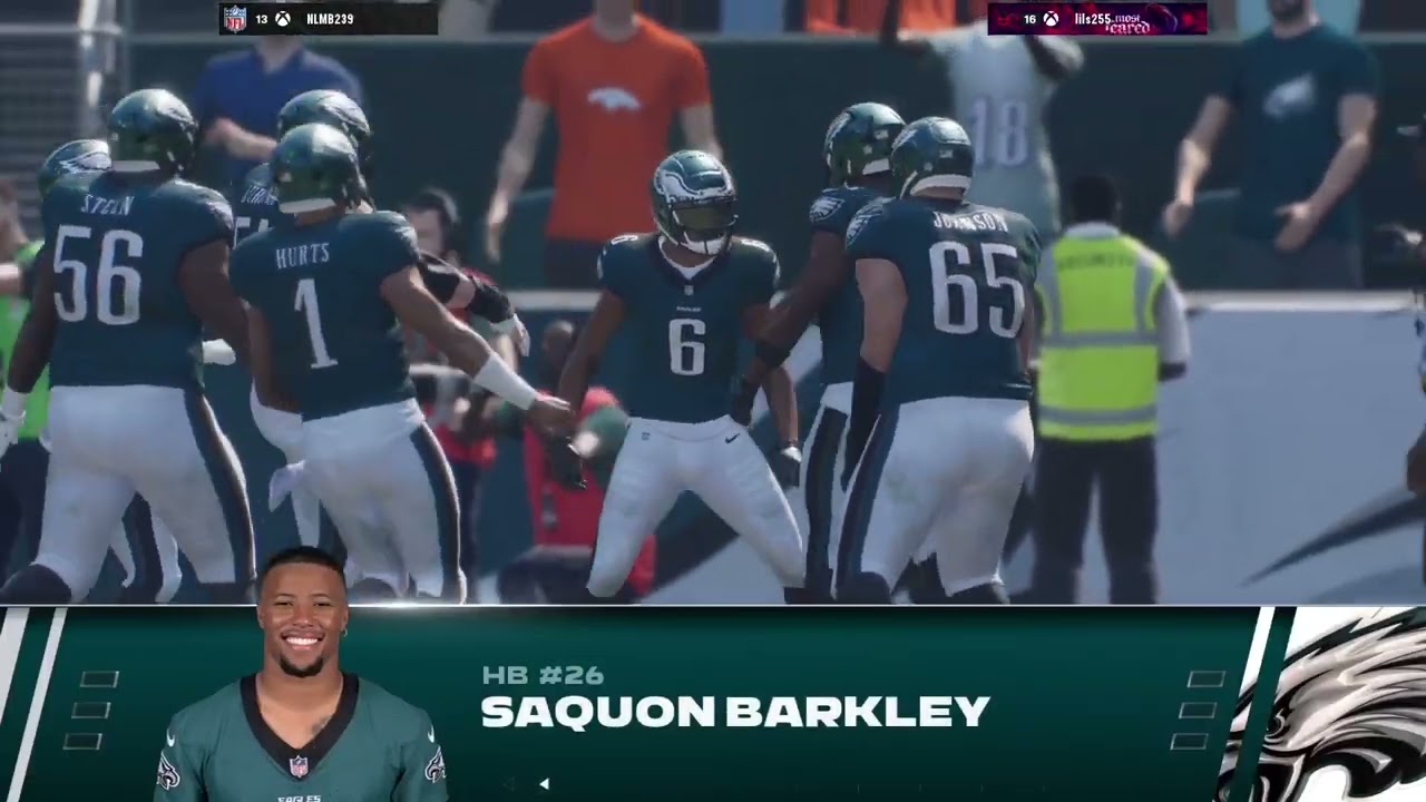 Episode #249 | Madden 1v1 Gameplay | Broncos vs Eagles | Online Match