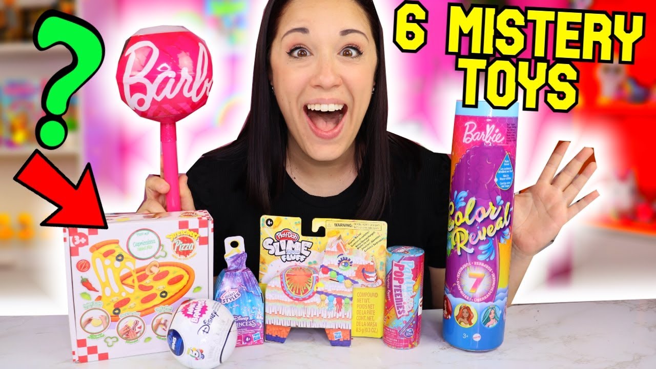 COME SARANNO! 6 MISTERY TOYS dall'AMERICA! INCREDIBILI!